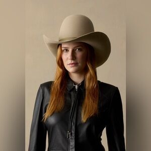 Vintage Akubra Australia Woomera Imperial Quality Pure Fur Felt Hat 56 Unisex